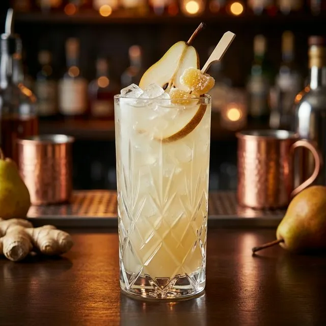 Pear & Ginger Moscow Mule